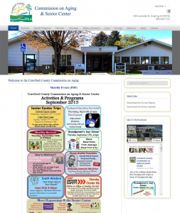 Crawford County Commission on Aging Launches New Website
