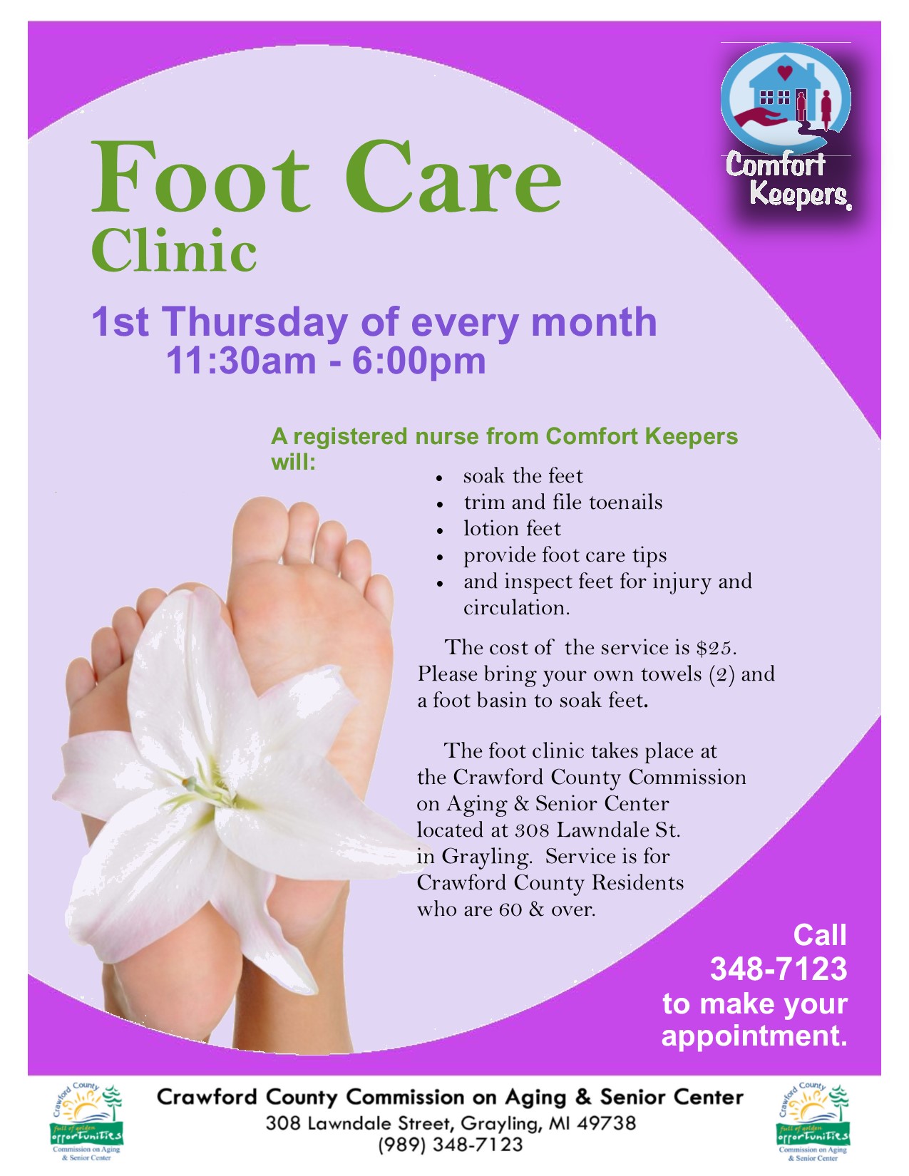 Special Programs Crawford County Commission on Aging